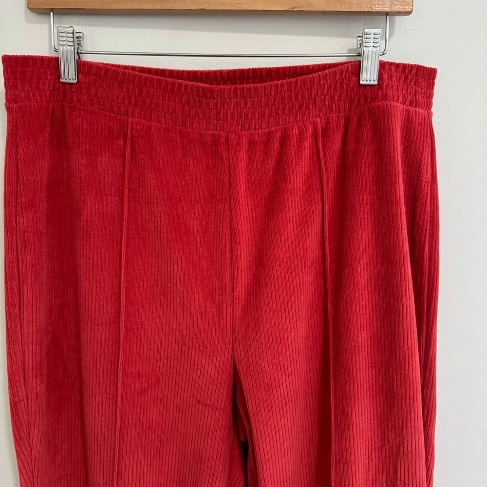 Aerie NWT Groove On Ribbed Flare Pants - Picture 2 of 8